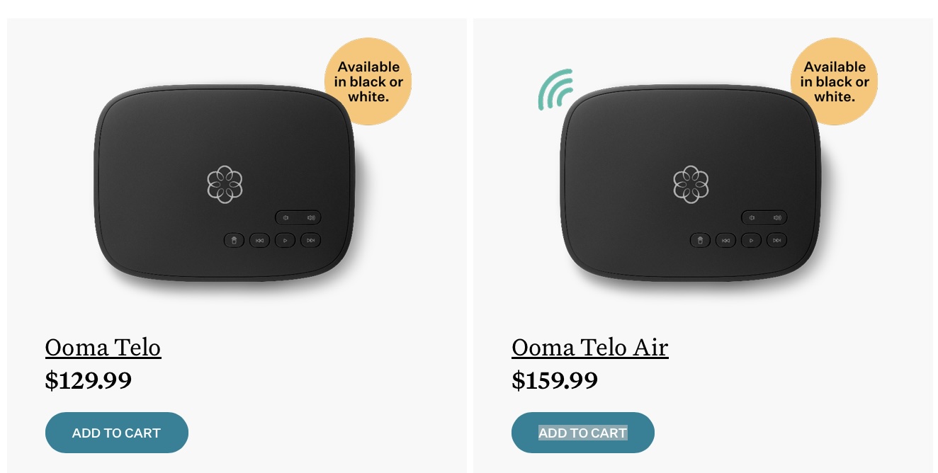 Prix appareil Ooma pour le Canada